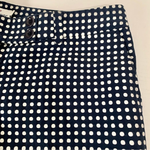 VINEYARD VINES Dark Navy Blue with White Polka Dot Shorts - Picture 3 of 5